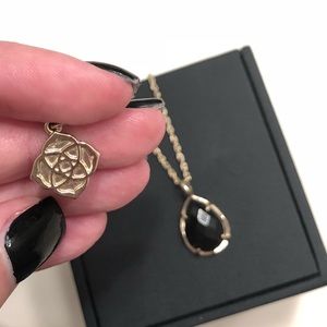 Kendra Scott Black Kiri Necklace